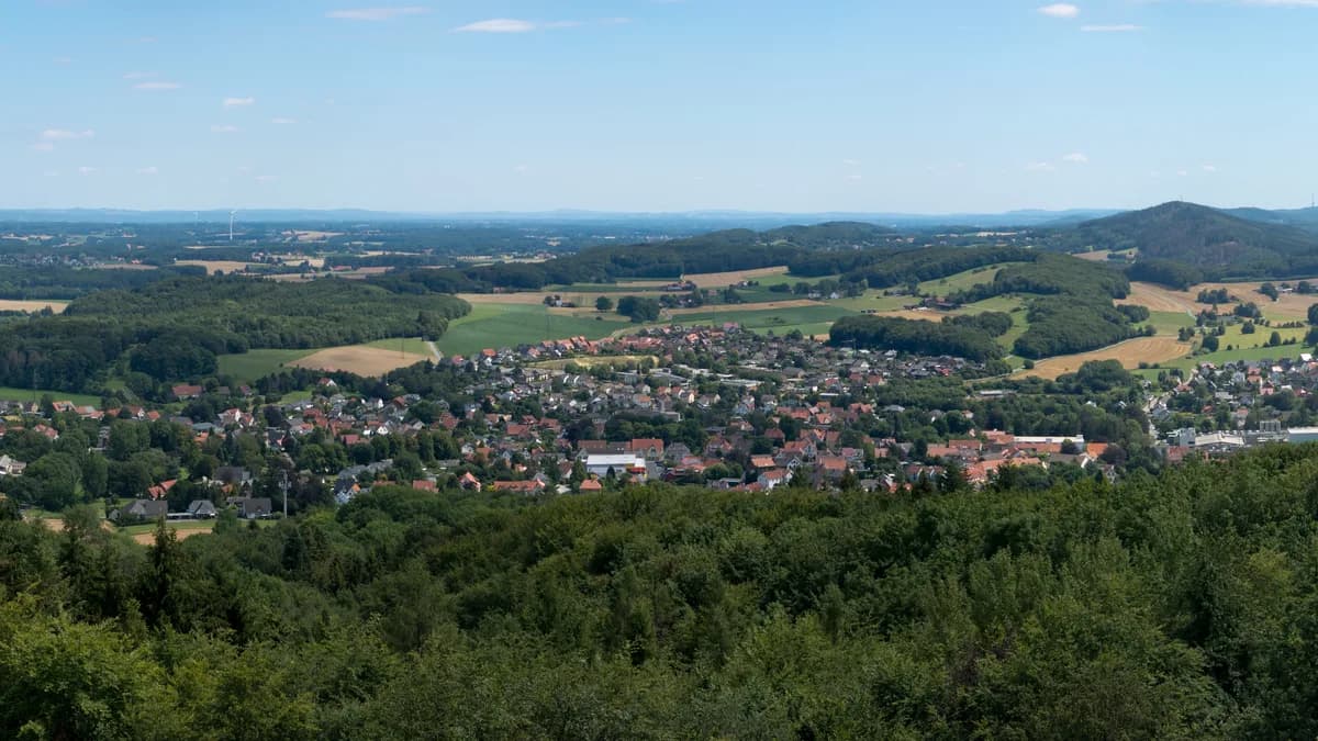 Stadtansicht von Borgholzhausen