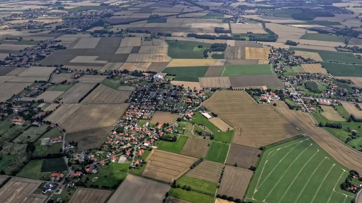Stadtansicht von Hespe