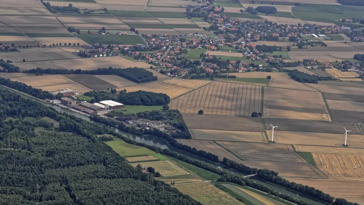 Stadtansicht von Meerbeck