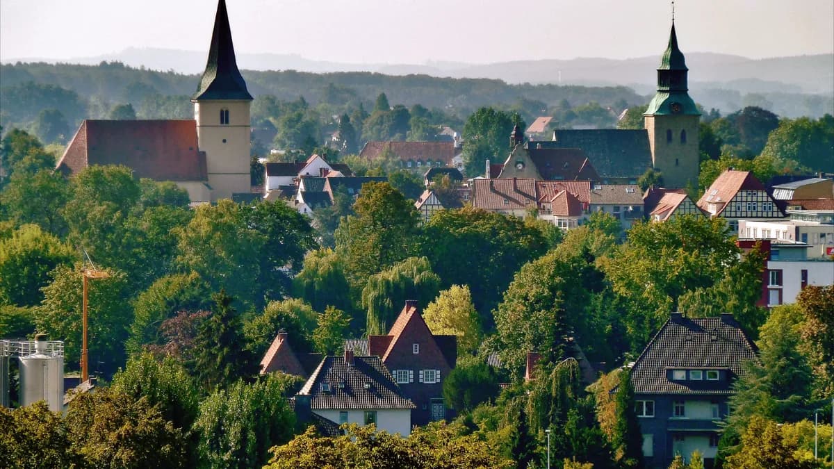 Stadtansicht von Melle