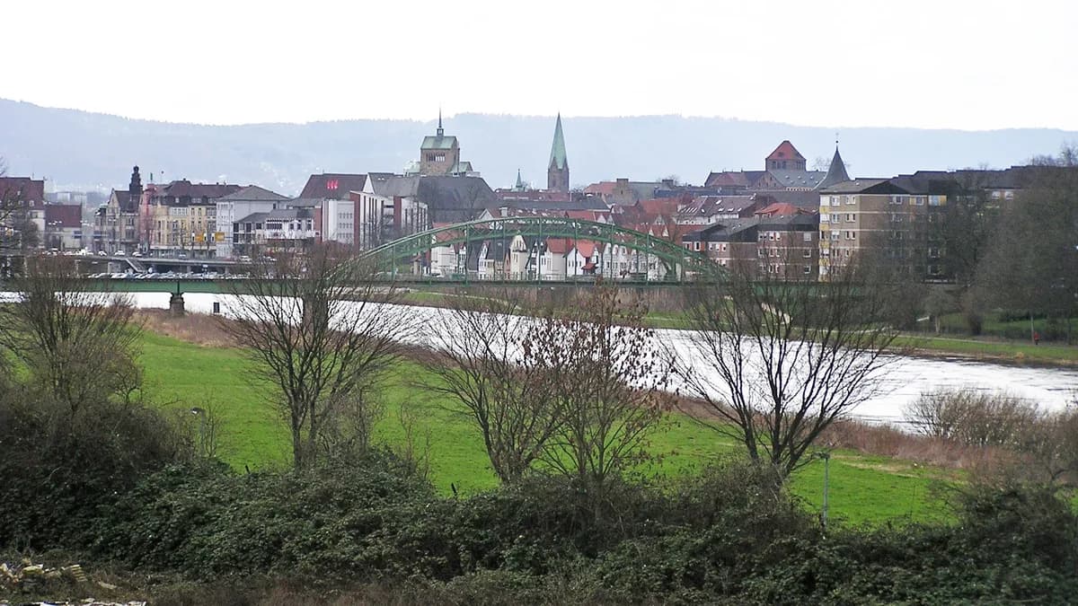Stadtansicht von Minden