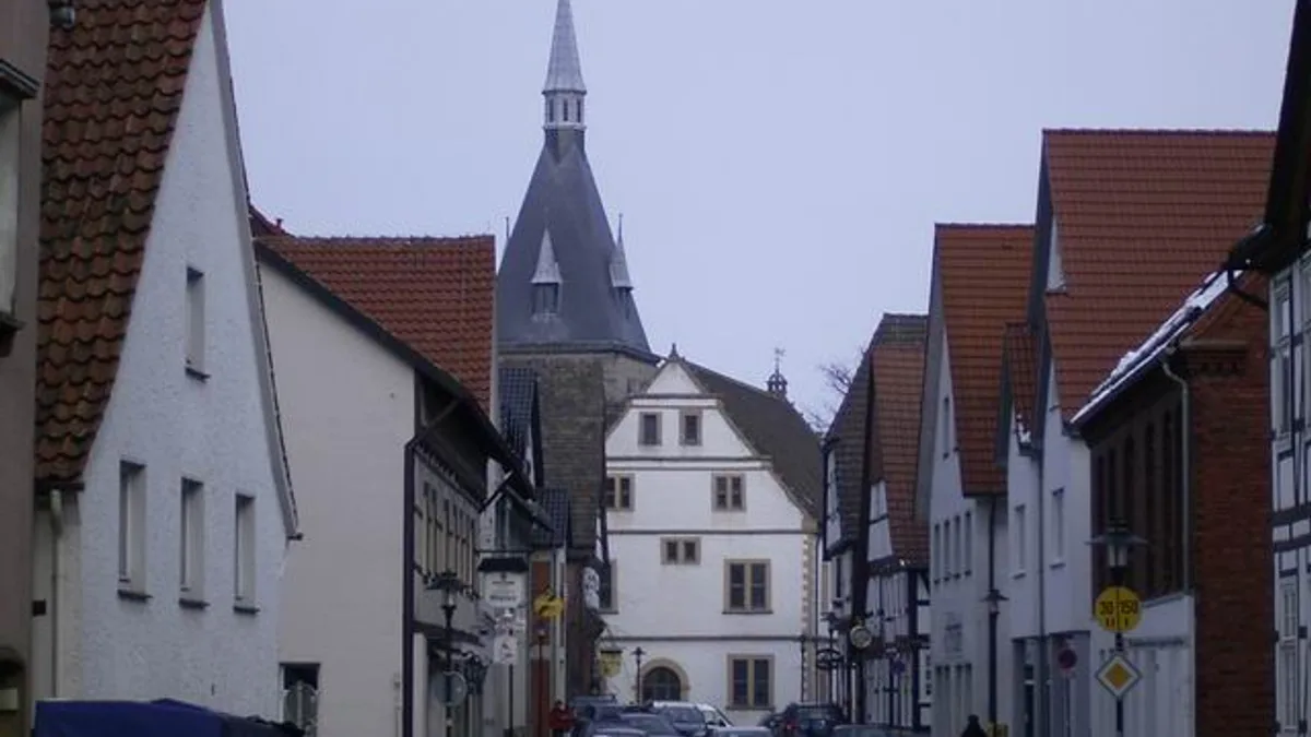 Stadtansicht von Nieheim