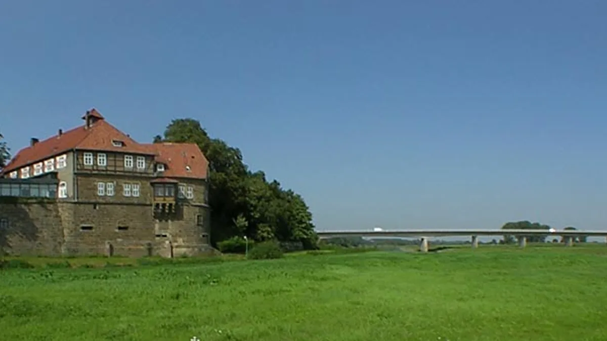 Stadtansicht von Petershagen