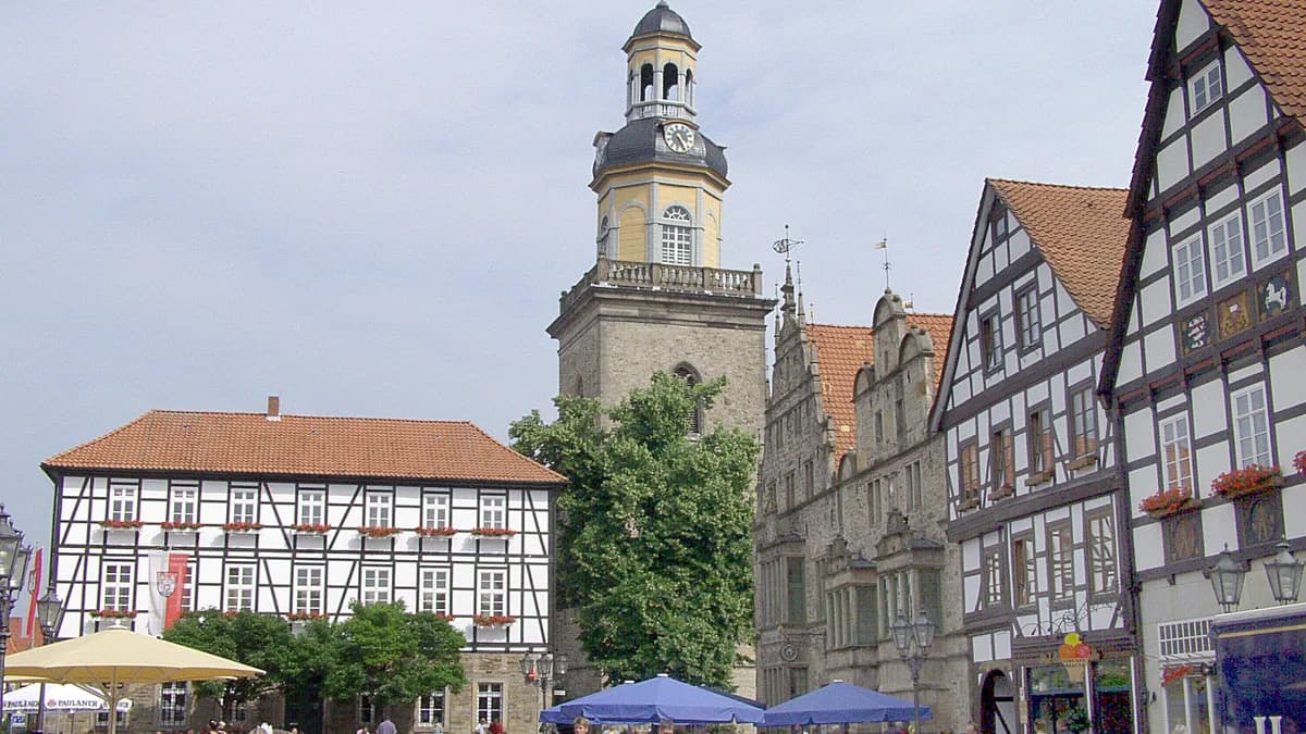 Stadtansicht von Rinteln